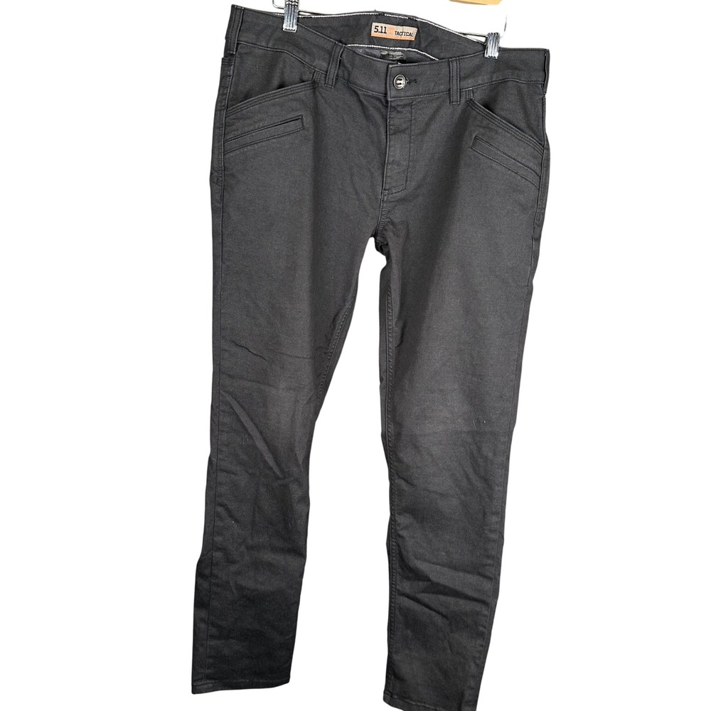 5.11 Tactical Mens Black Utility Work Pants Size 14 Regular 35x30